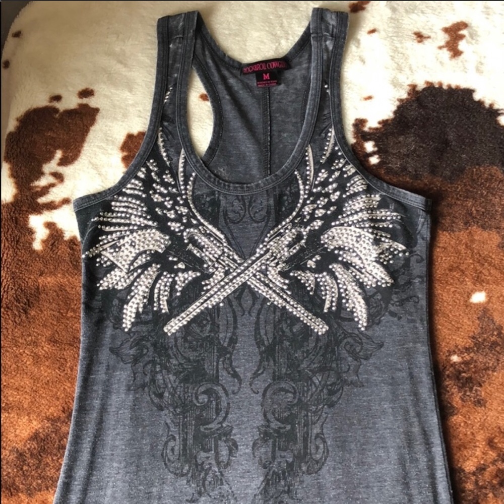 Rock and Roll Cowgirl Top ✨